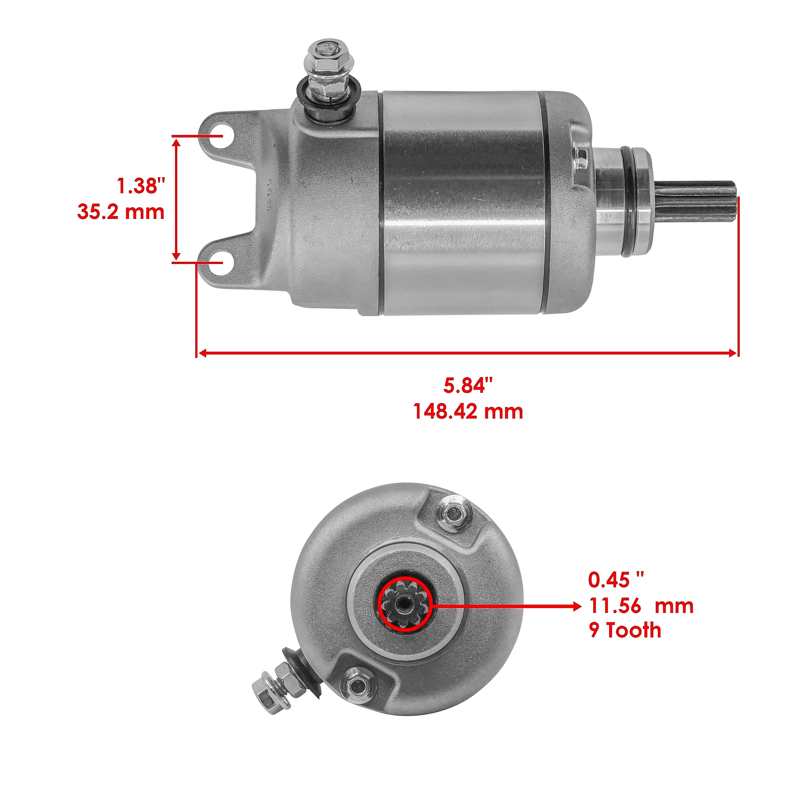 Amazon.com: Caltric Starter Motor Compatible with Suzuki DR-Z70